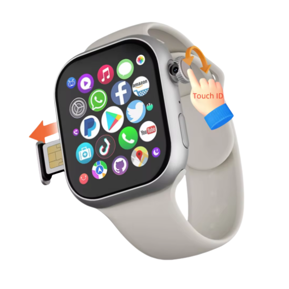 VP19 Pro Smartwatch con Play Store WiFi Chip 8GB+128GB  Cámara