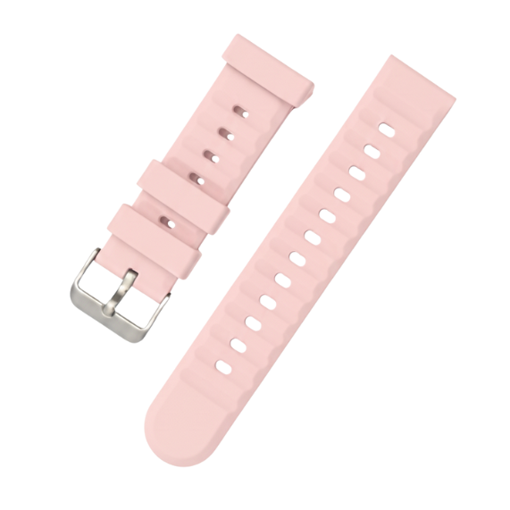 Correa de silicona 22mm Smartwatch Serie 99 - Rosado