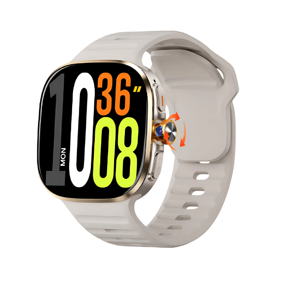M99  Smartwatch Android Pantalla AMOLED H20  Cámara Giratoria, GPS, WiFi Chip/ Bluetooth 128 Gb 8Ram