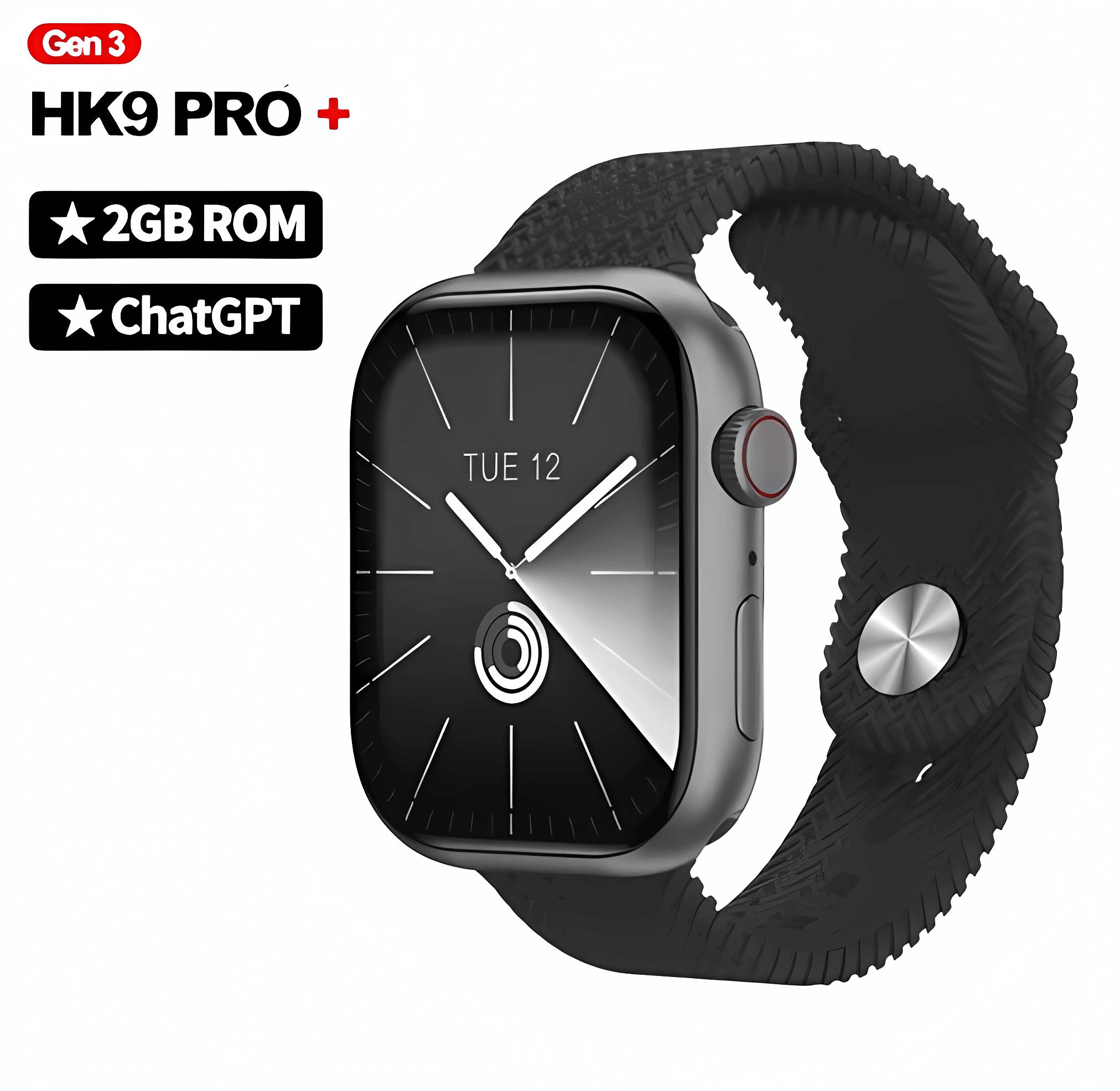 Smartwatch HK9 Pro+ Serie 9 Amoled Chat GPT