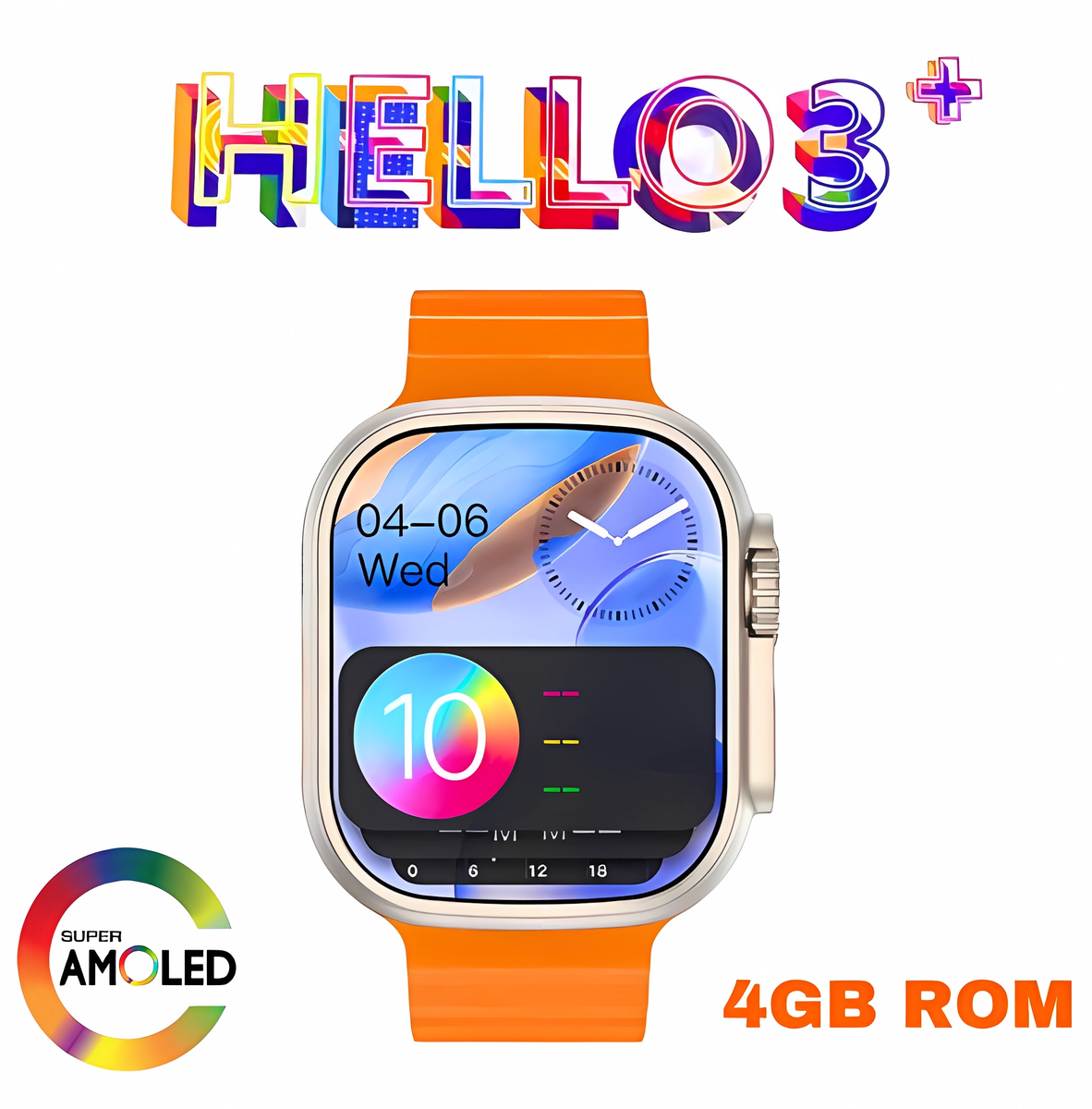 hello watch 3 nfc apps available! (download now!) buy... SMARTWATCH HELLO WATCH 3 PLUS AMOLED Y ALMACENAMIENTO – Limper