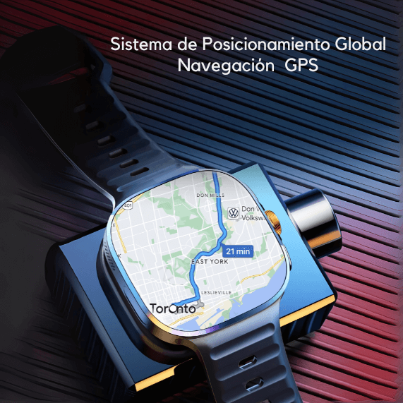 M99 Smartwatch Android Pantalla AMOLED H20 Cámara Giratoria, GPS, WiFi – Limper