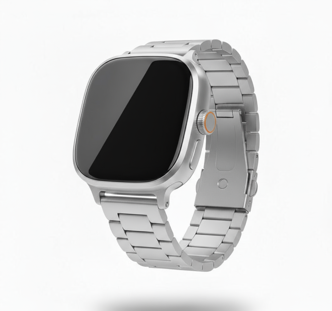 M99 Smartwatch Android Pantalla AMOLED H20  Cámara Giratoria, GPS, WiFi Chip/ Bluetooth 128 Gb 8Ram Correa de Acero